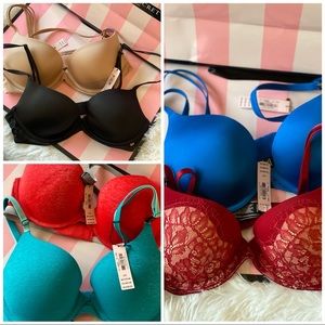 Victoria secret new push-up bra bundle